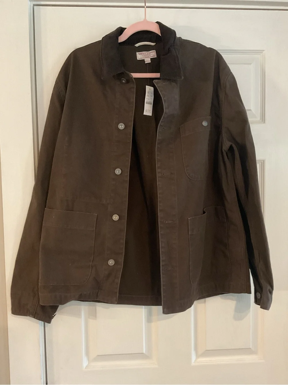 JCrew Wallace & Barnes Chore Jacket w/ Corduroy collar size L